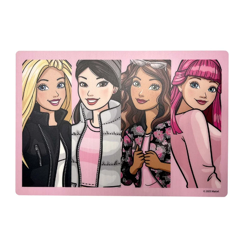 - Pet stroller can be taken on the plane Barbie Placemat, 12 x 17 Inches, 1 Count