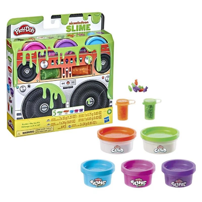 - Pet vitamin complex nutrition tablets Nickelodeon Slime Play-Doh Rockin' Mix-Ins Kit, 1 Count