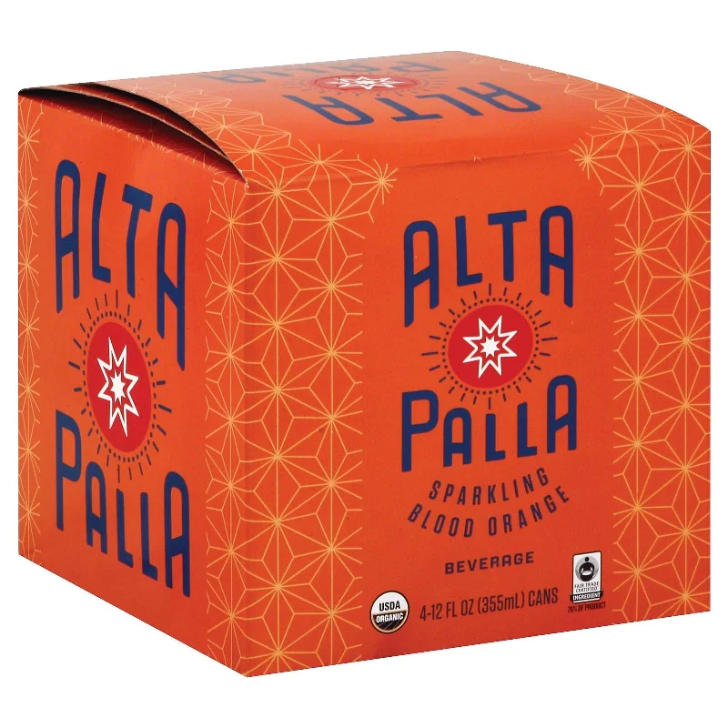 -Non-contact cat thermometer Alta Palla Organic Sparking Fruit Juice - Blood Orange - Case Of 6 - 12 Fl Oz. -Non-contact cat thermometer Alta Palla Organic Sparking Fruit Juice - Blood Orange - Case Of 6 - 12 Fl Oz.