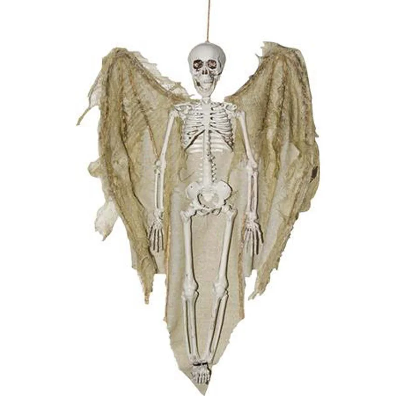 - Dog heart rate monitoring collar Hanging Skeleton With Wings, 16 Inches, 1 Count