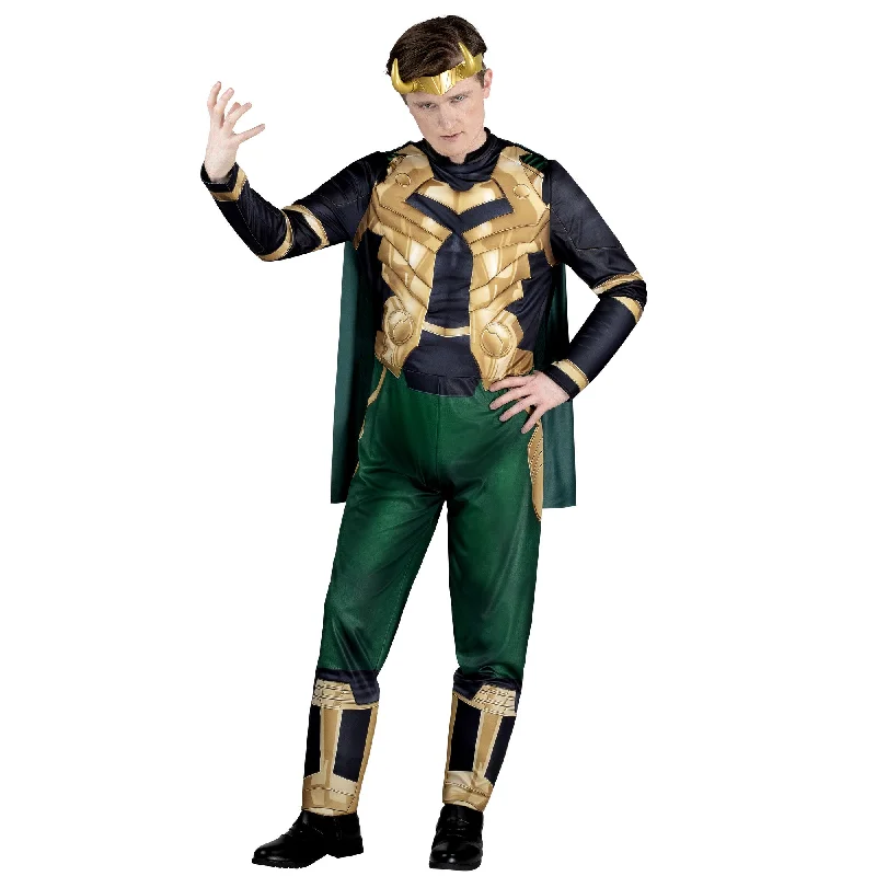 -Anti-scratch scratching board AND cat bed in one Marvel Loki Qualux Costume for Adults, Jumpsuit and Cape -Anti-scratch scratching board AND cat bed in one Marvel Loki Qualux Costume for Adults, Jumpsuit and Cape