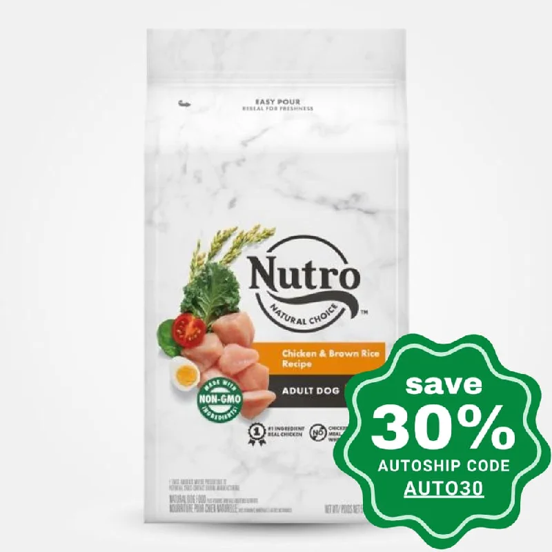 NUTRO - Dry Dog Food - Medium Breed - Adult - Chicken & Brown Rice - 13LB