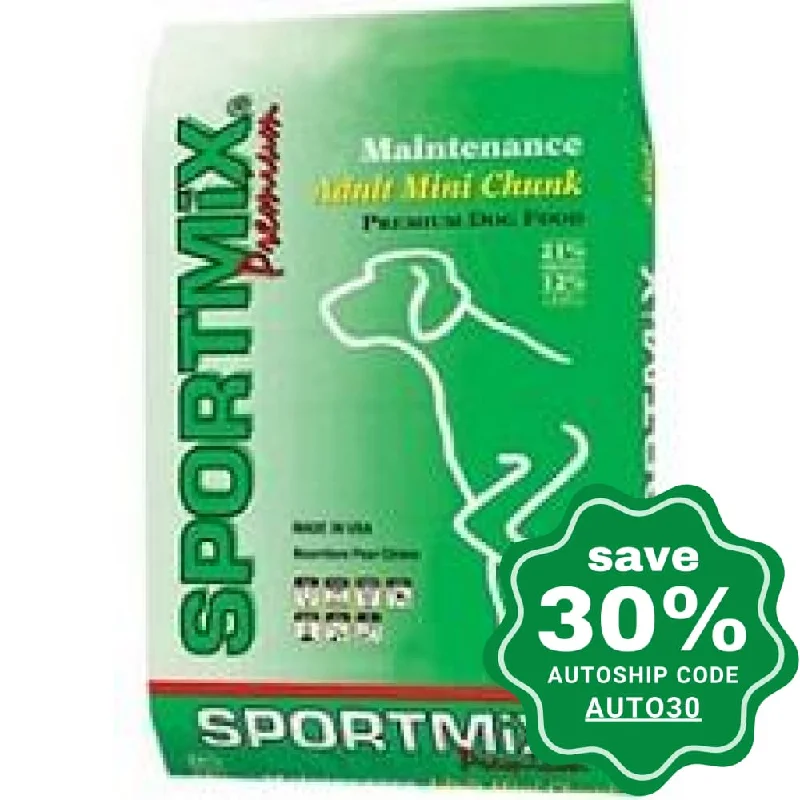 - Food for small dogsSportmix - Premium Dry Dog Food - Adult Maintenance Small Bites - 44LB - Food for small dogsSportmix - Premium Dry Dog Food - Adult Maintenance Small Bites - 44LB