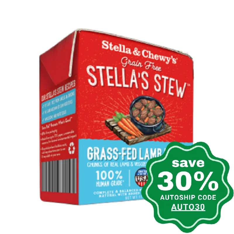 Stella & Chewy's - Dog Wet Food - Single Source Stews - Grass-Fed Lamb Recipe - 11OZ (min. 12 Boxes)