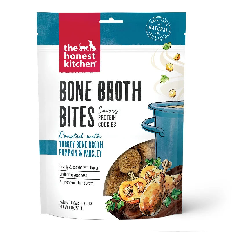 - Food for picky dogsThe Honest Kitchen Bone Broth Bites Turkey Bone Broth & Pumpkin Treats for Dogs - Food for picky dogsThe Honest Kitchen Bone Broth Bites Turkey Bone Broth & Pumpkin Treats for Dogs