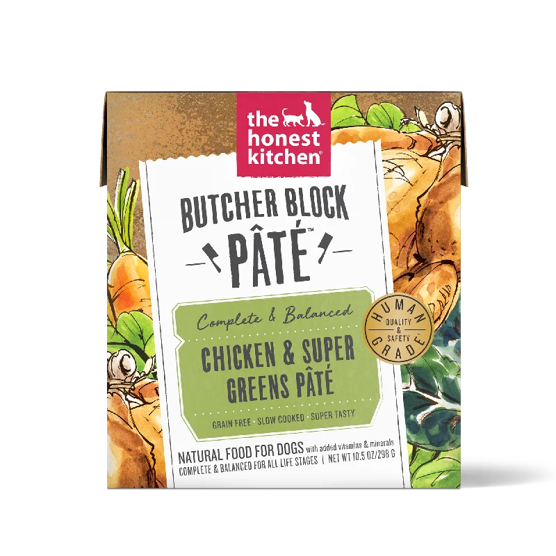 The Honest Kitchen Butcher Block Pate for Dogs Chicken & Super Greens