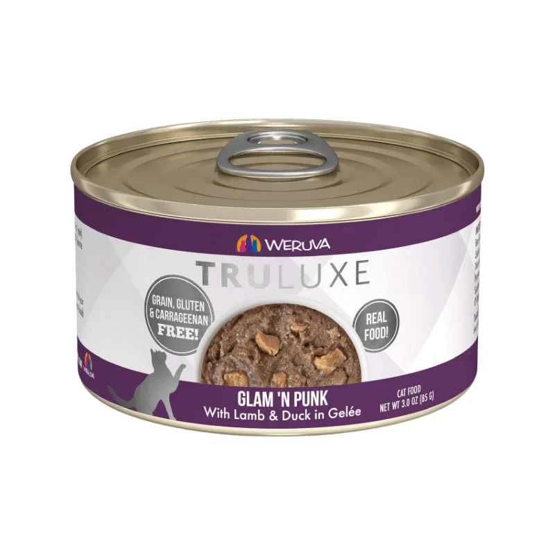 Canned Cat Food - TRULUXE - Glam 'N Punk - with Lamb and Duck in Gelée