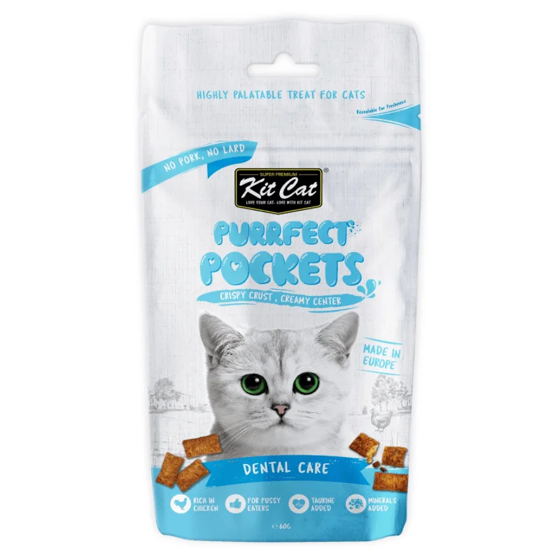 Crunchy Cat Treat - PURRFECT POCKET - Dental Care - 60 g