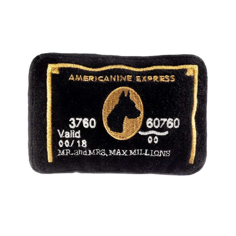 Americanine Express Bark Card Dog Toy