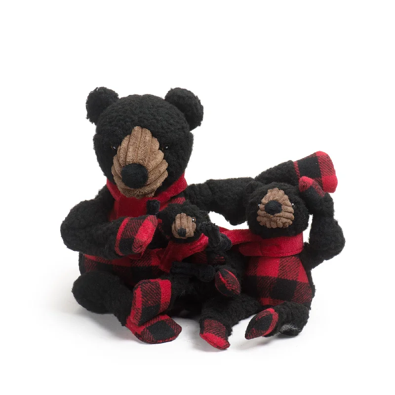 Black Bear Knottie Dog Toy