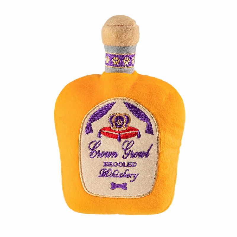 Crown Growl Royal Whisky Dog Toy