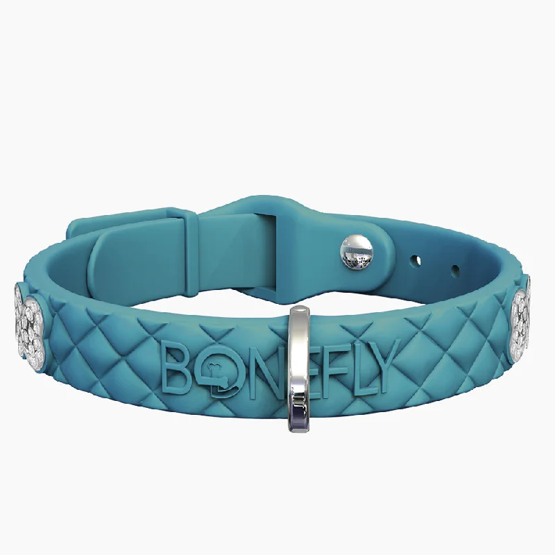 QuiltFly Crystal Dog Collar