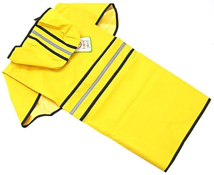 Fashion Pet Rainy Day Dog Slicker - Yellow - XX-Large (29"-34" From Neck to Tail)