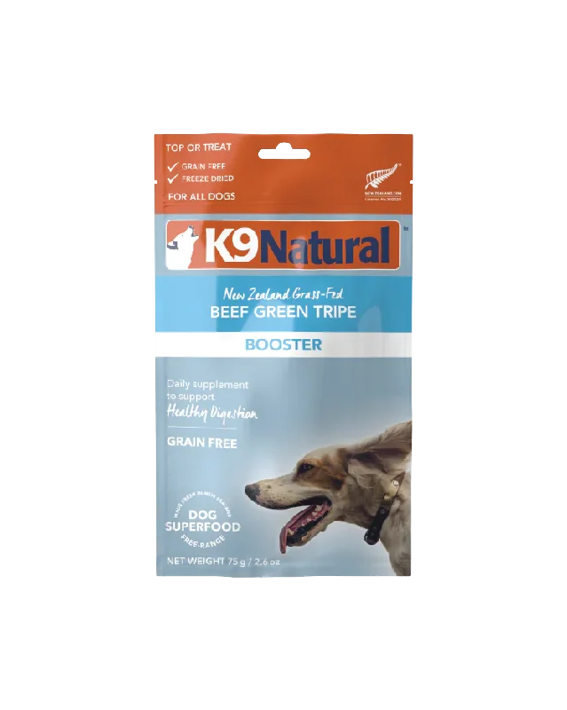 K9 Natural Freeze-Dried Beef Green Tripe Booster Meal Topper 2.6oz