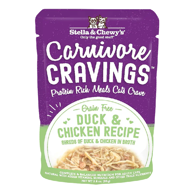 Stella & Chewy's Cat Wet Food Carnivore Cravings Duck & Chicken 2.8oz